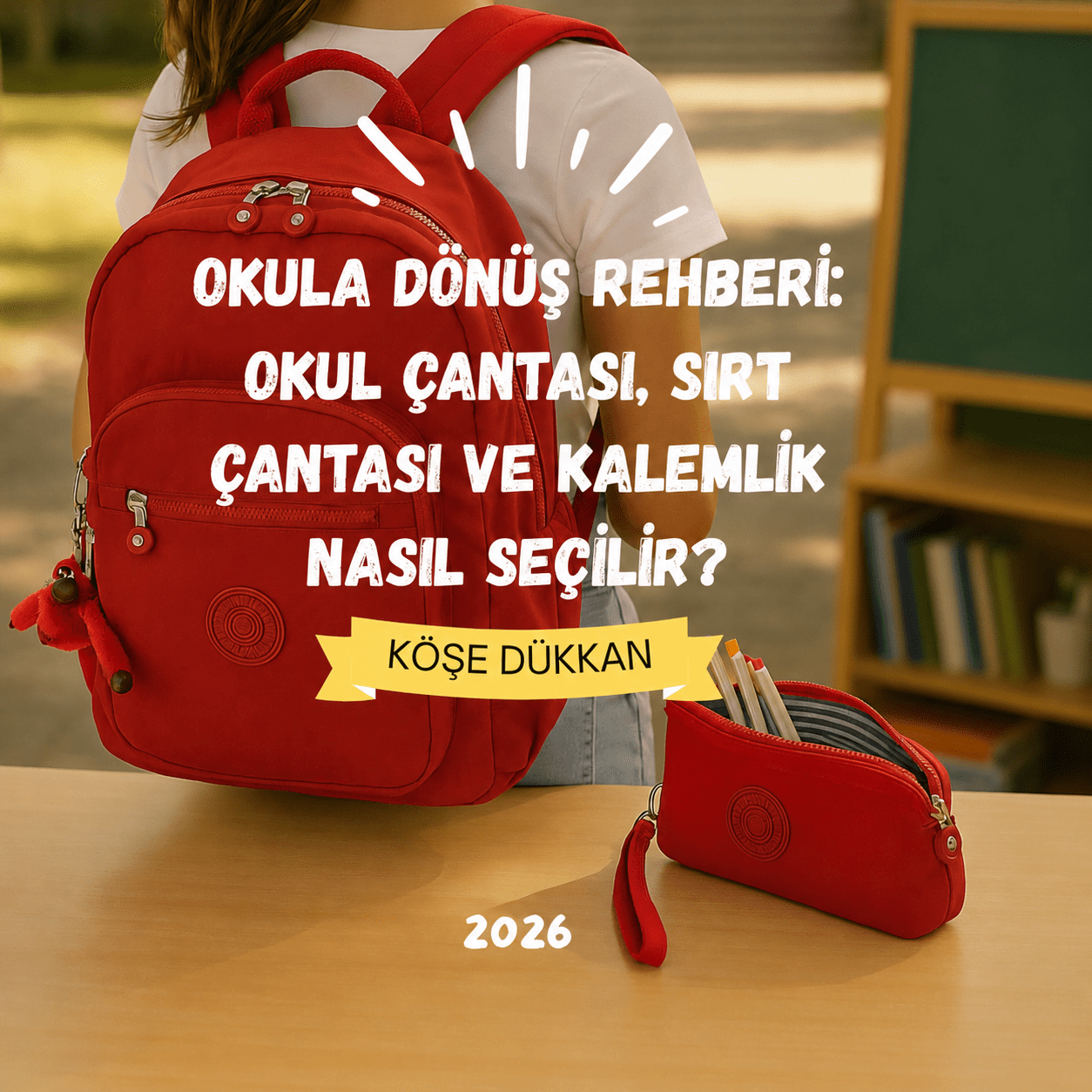 Okula Dönüş Rehberi: Okul Çantası, Sırt Çantası ve Kalemlik Nasıl Seçilir?