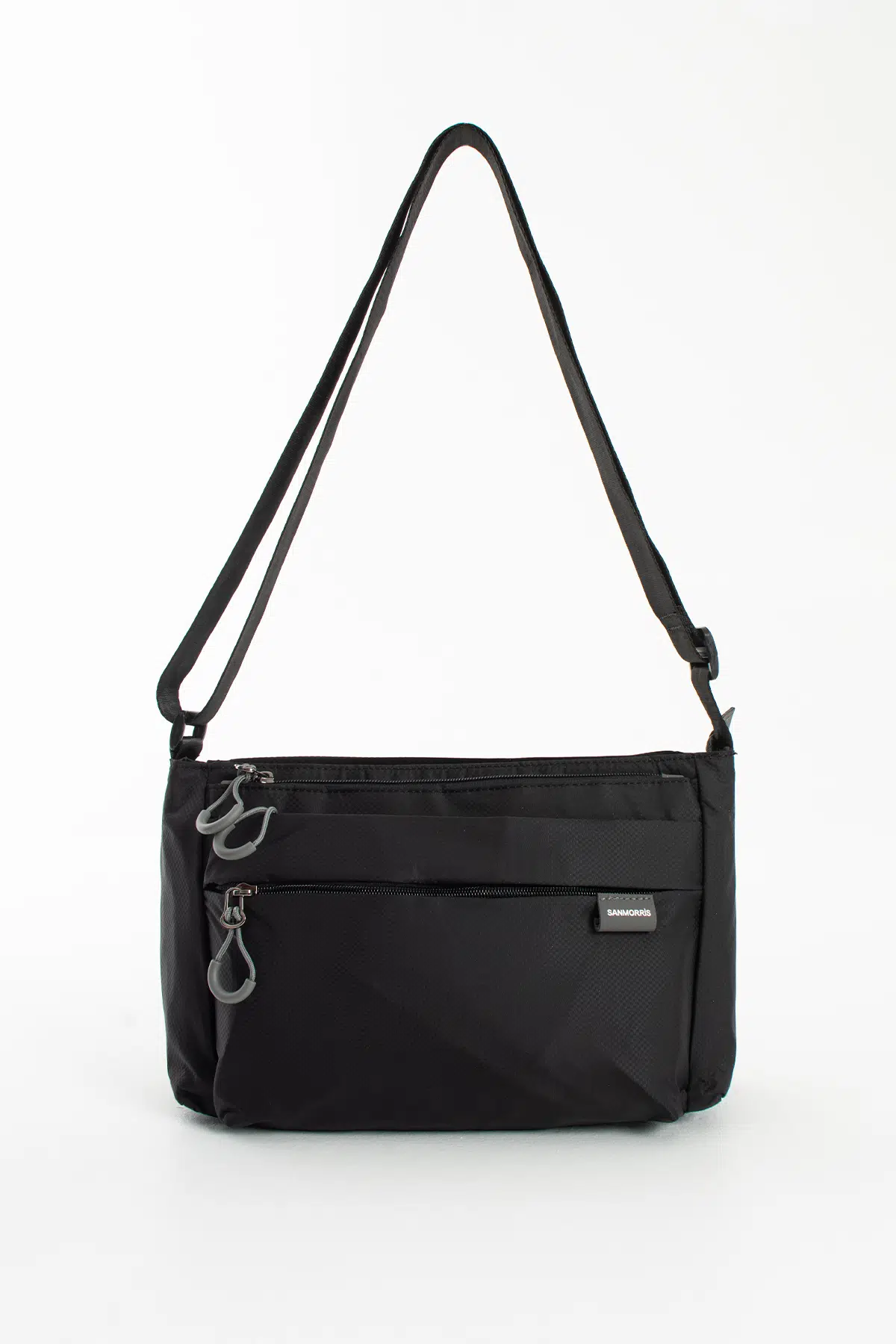 6 Bölmeli Orta Boy Suya Dayanıklı Paraşüt Kumaş Çapraz Askılı Omuz Çantası