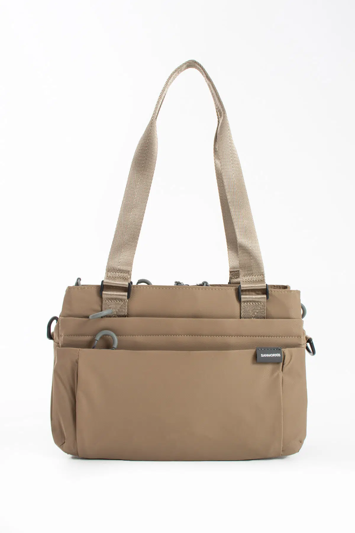 Kadın 6 Bölmeli Su Dayanıklı Paraşüt Kumaş Çapraz ve Omuz Çantası