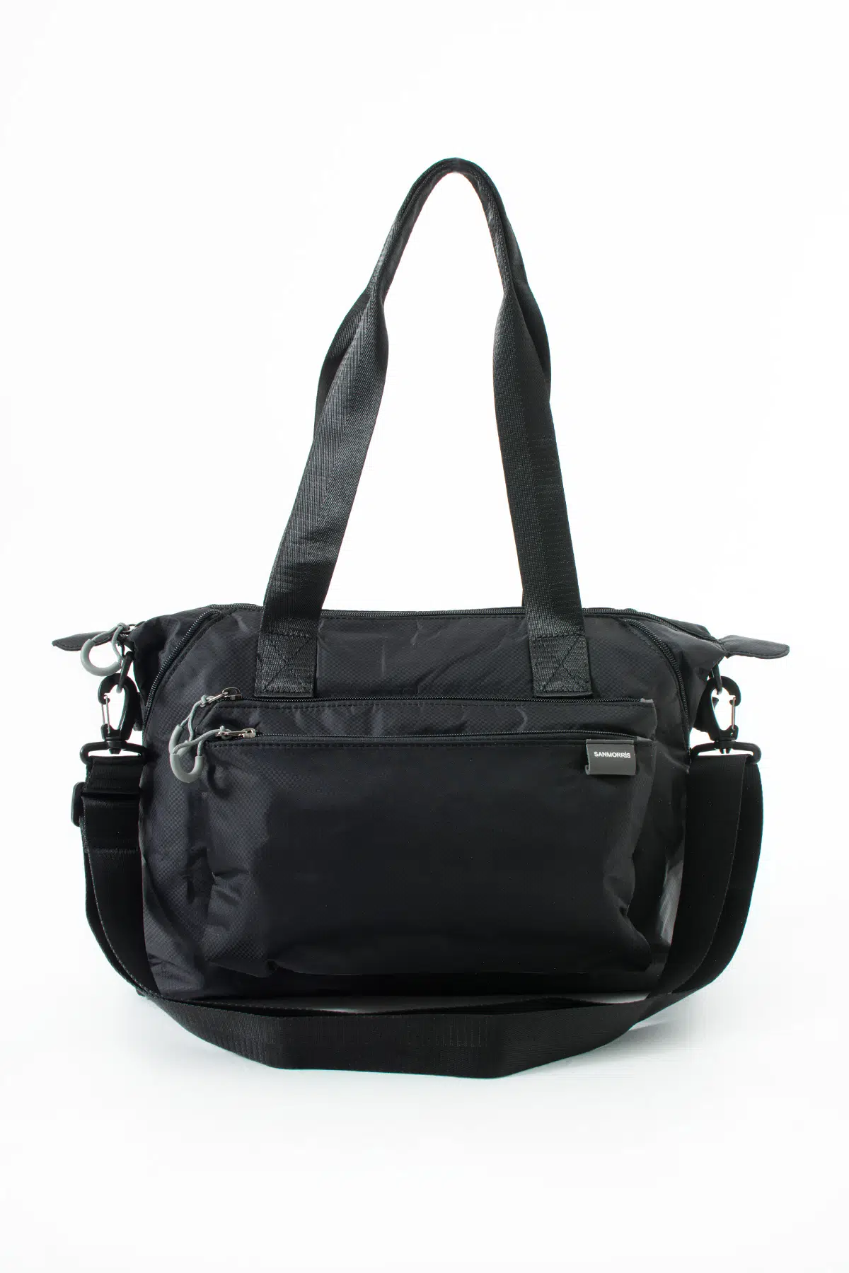 Genişleyebilir Yan Fermuarlı Paraşüt Kumaş Ayarlanabilir Omuz Çantası