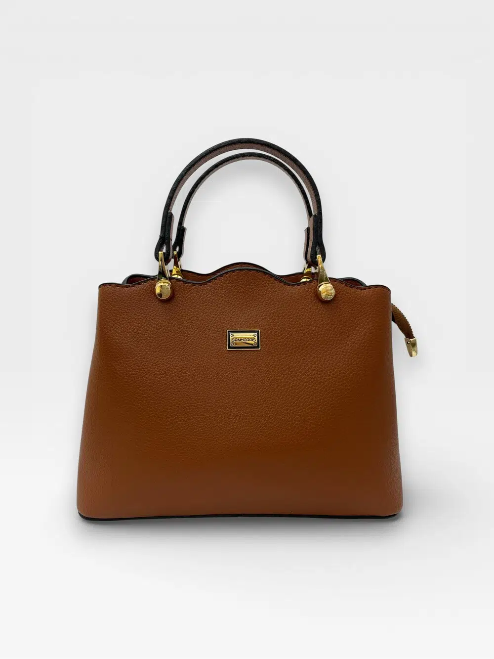 Kadın 2 Bölmeli Dalga Detaylı Ayarlanabilir Askılı Şık El Ve Omuz Çantası