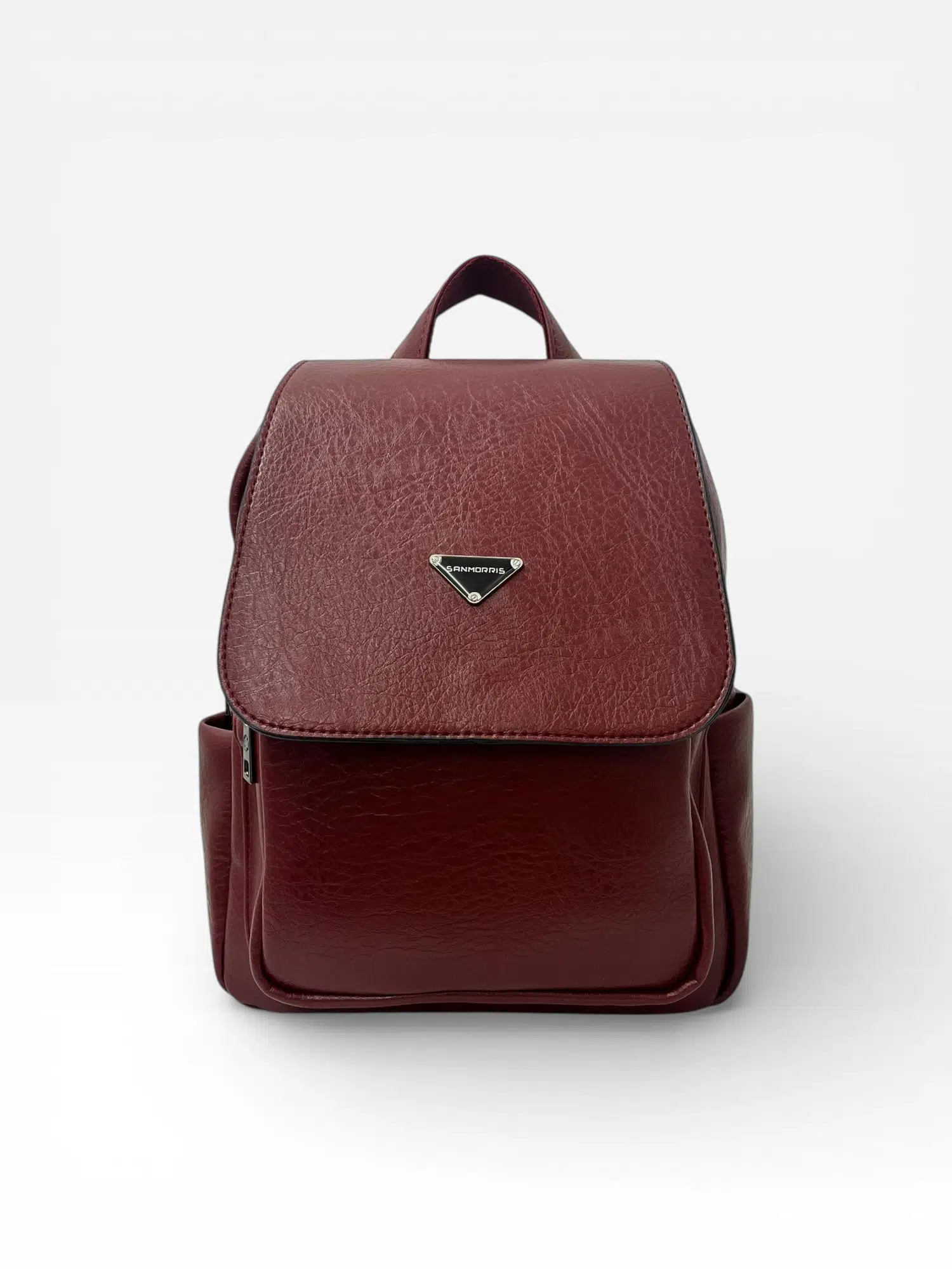 Kadın Yumuşak Dokulu, Kapaklı Suni Deri Sırt Çantası