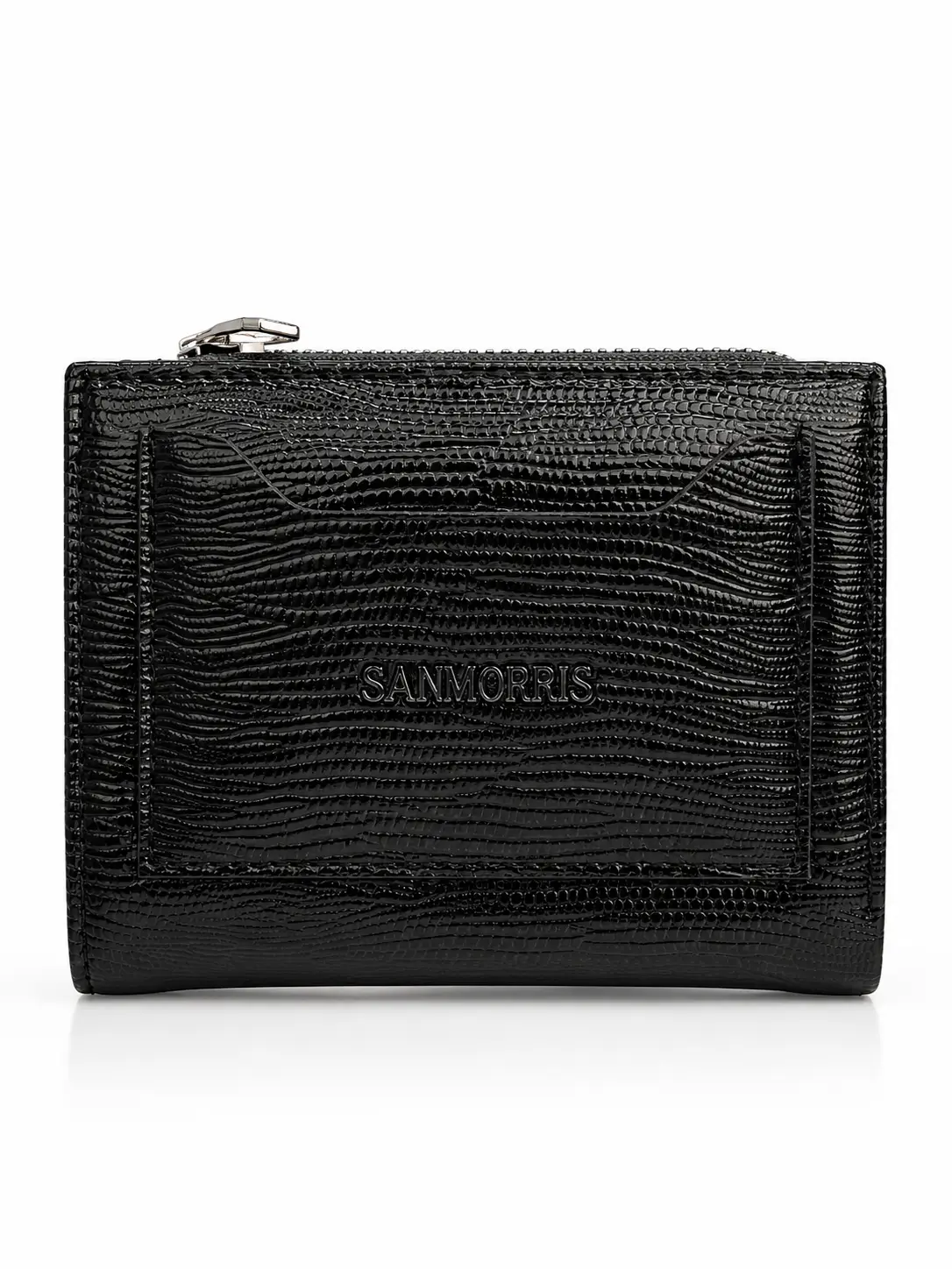 Unisex Fermuarlı Kartlık Çok Gözlü Kompakt Cüzdan S-2006 - Lezard