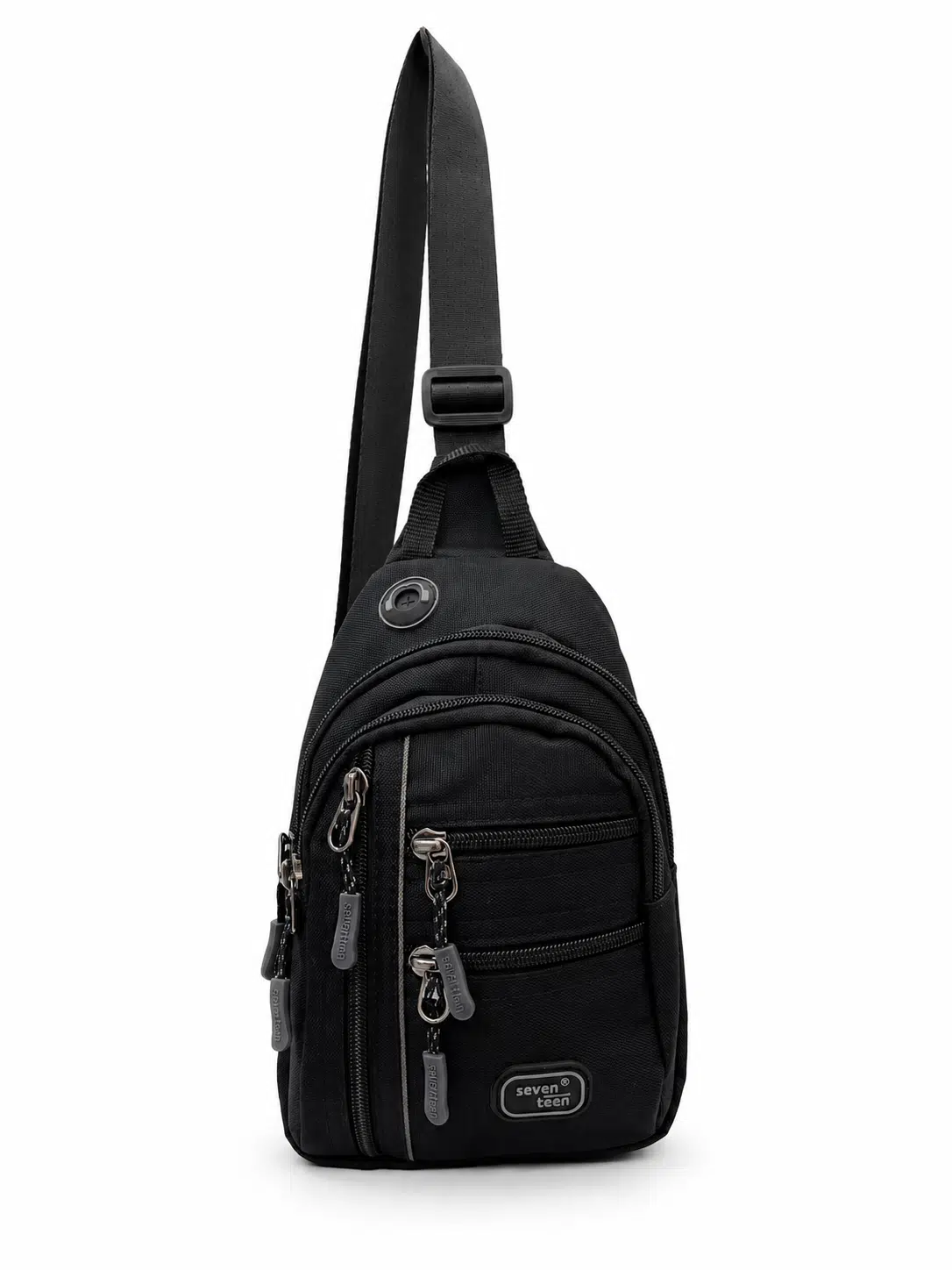 SEVENTEEN Unisex Küçük Boy Çok Gözlü Çapraz Askılı Body Bag